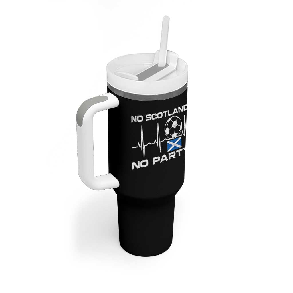 No Scotland No Party Tumbler With Handle Scotland Football Proud Scottish Fan