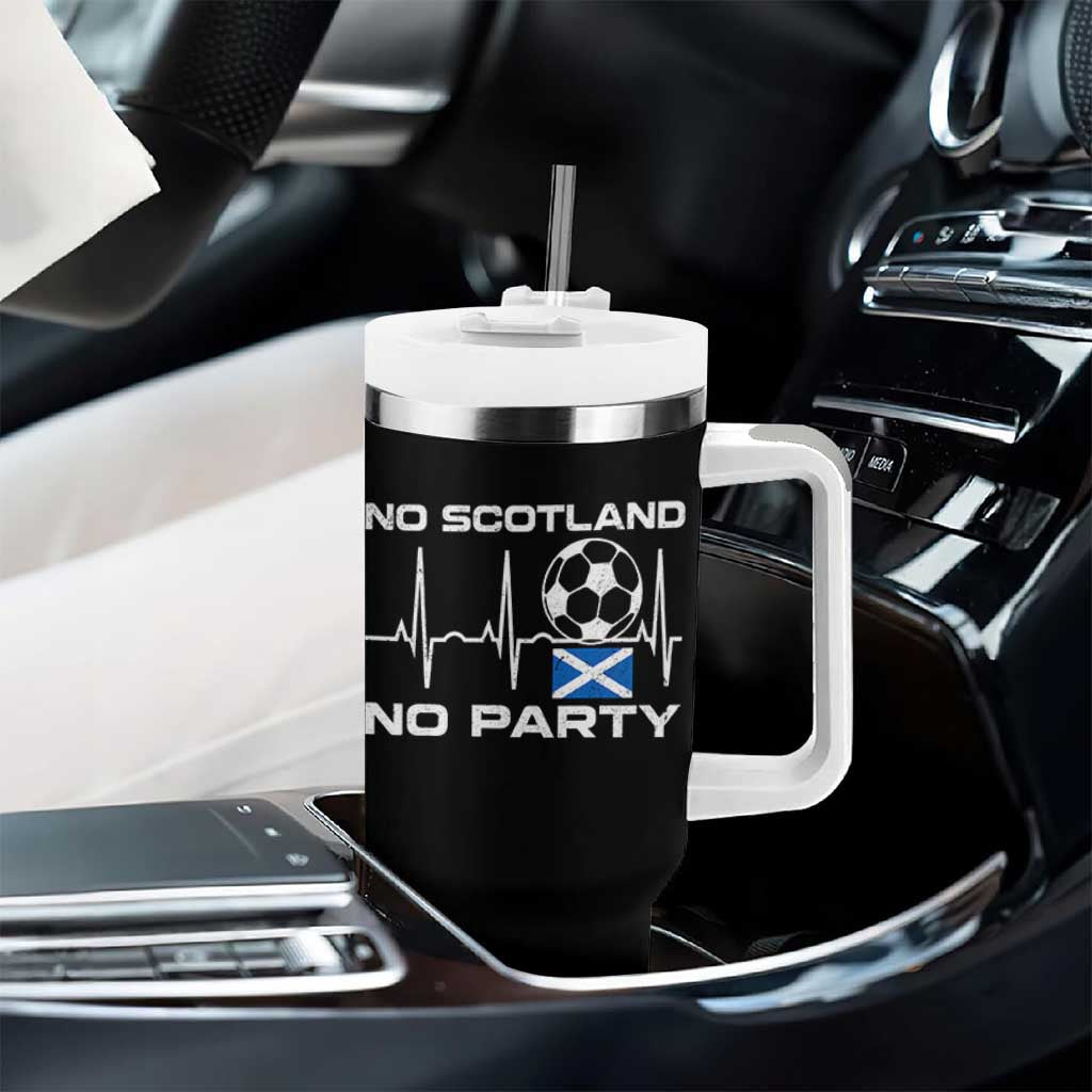 No Scotland No Party Tumbler With Handle Scotland Football Proud Scottish Fan