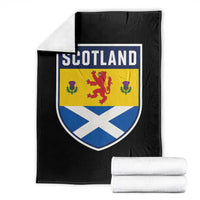 Scottish Rampant Lion Scotland Coat of Arms National Pride Throw Blanket