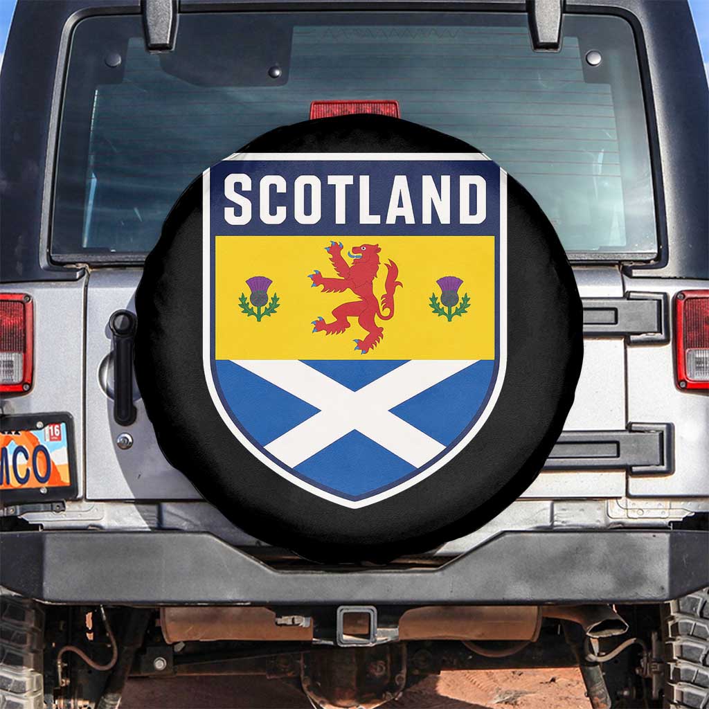 Scottish Rampant Lion Scotland Coat of Arms National Pride Spare Tire Cover