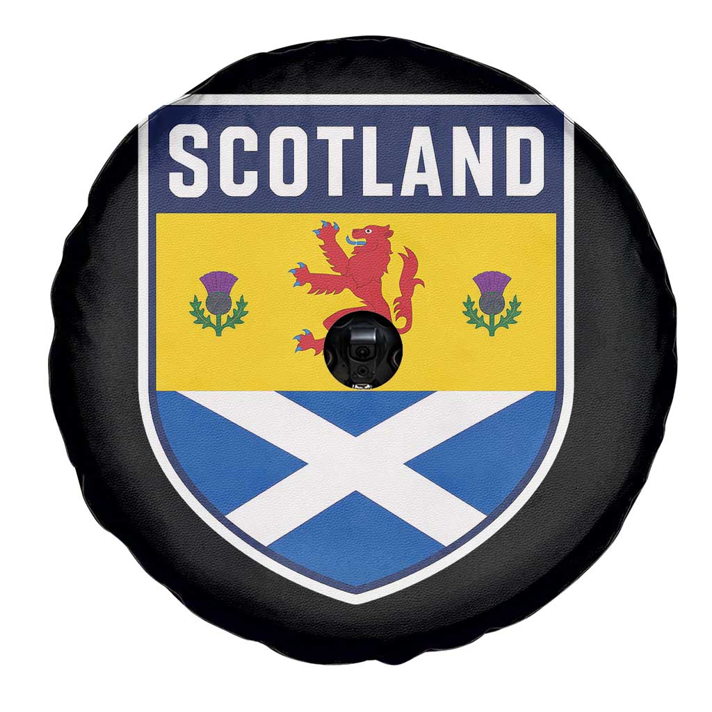 Scottish Rampant Lion Scotland Coat of Arms National Pride Spare Tire Cover