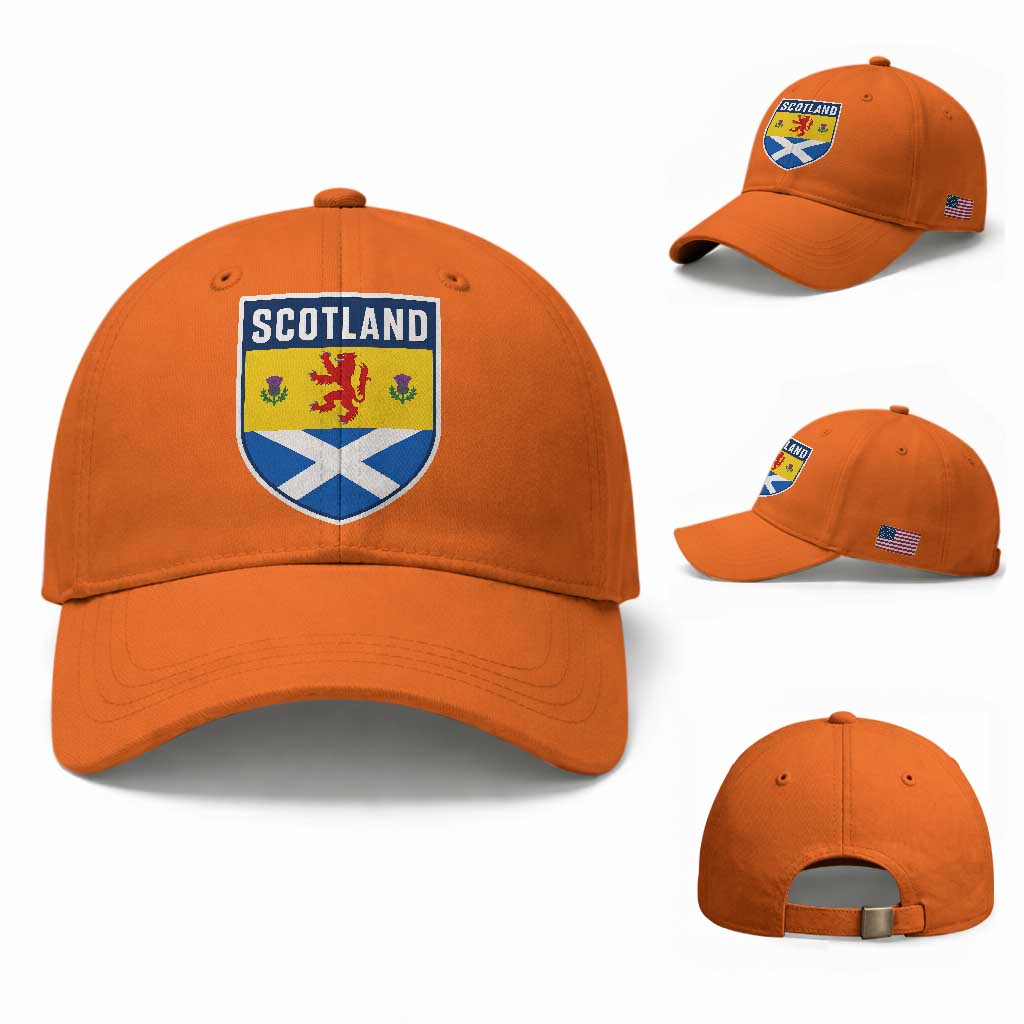 Scottish Rampant Lion Scotland Coat of Arms National Pride Baseball Cap