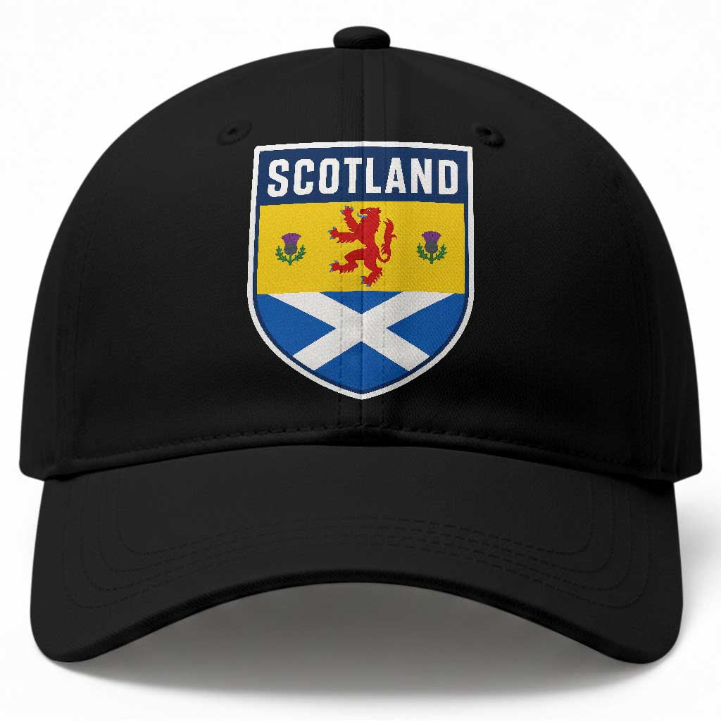 Scottish Rampant Lion Scotland Coat of Arms National Pride Baseball Cap