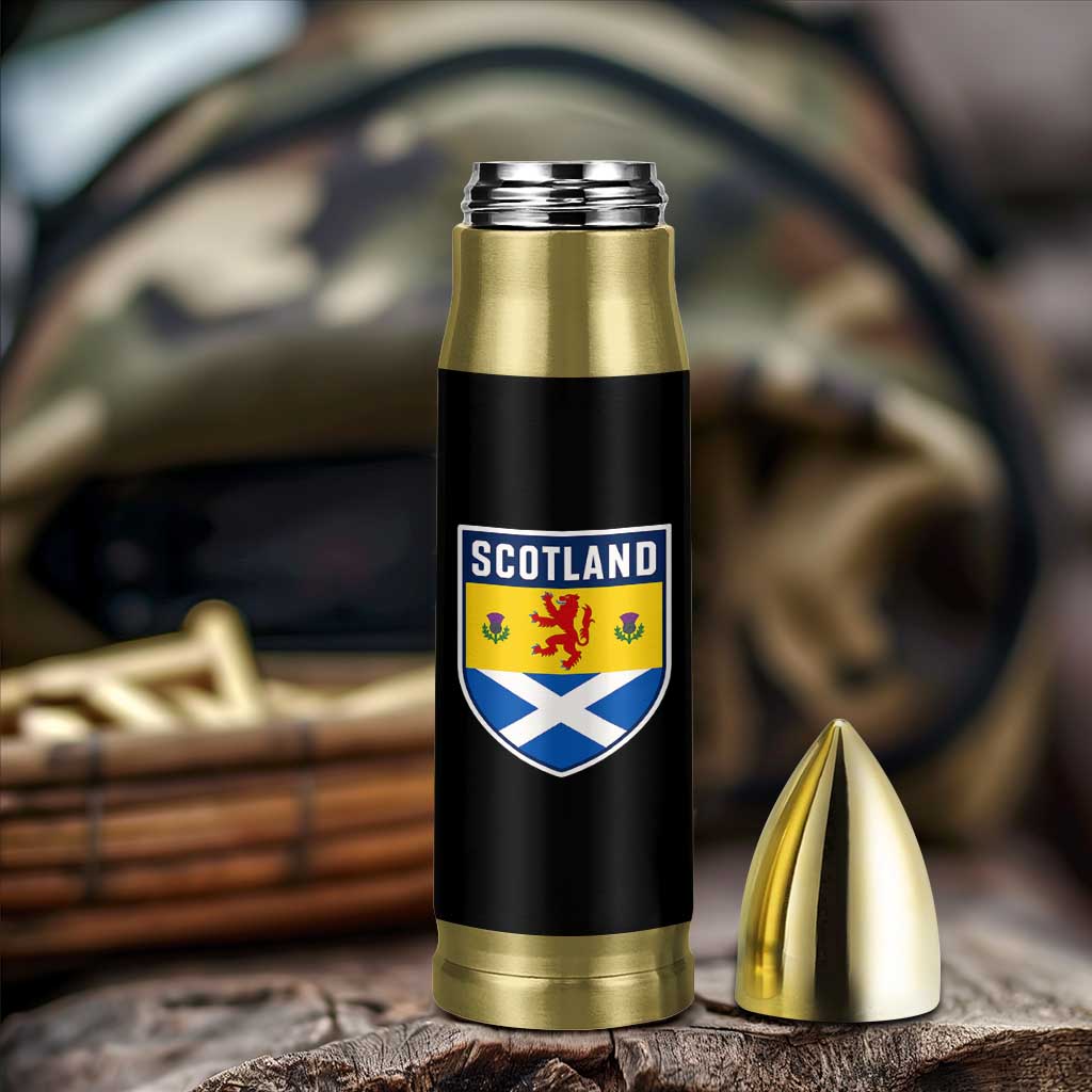 Scottish Rampant Lion Scotland Coat of Arms National Pride Bullet Tumbler
