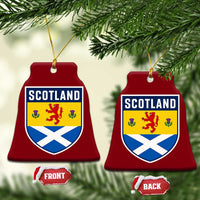 Scottish Rampant Lion Scotland Coat of Arms National Pride Ceramic Ornament