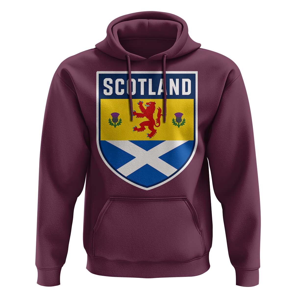 Scottish Rampant Lion Scotland Coat of Arms National Pride Hoodie