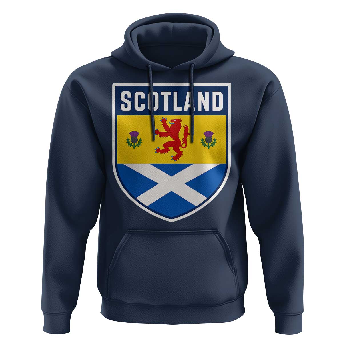 Scottish Rampant Lion Scotland Coat of Arms National Pride Hoodie