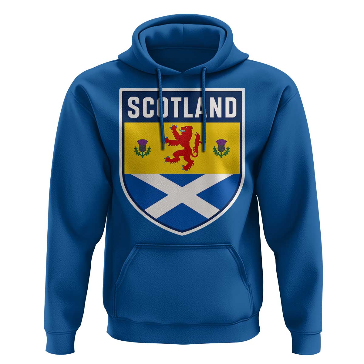 Scottish Rampant Lion Scotland Coat of Arms National Pride Hoodie