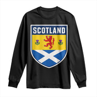 Scottish Rampant Lion Scotland Coat of Arms National Pride Long Sleeve Shirt