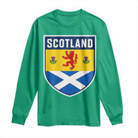 Scottish Rampant Lion Scotland Coat of Arms National Pride Long Sleeve Shirt