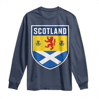 Scottish Rampant Lion Scotland Coat of Arms National Pride Long Sleeve Shirt