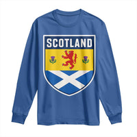 Scottish Rampant Lion Scotland Coat of Arms National Pride Long Sleeve Shirt