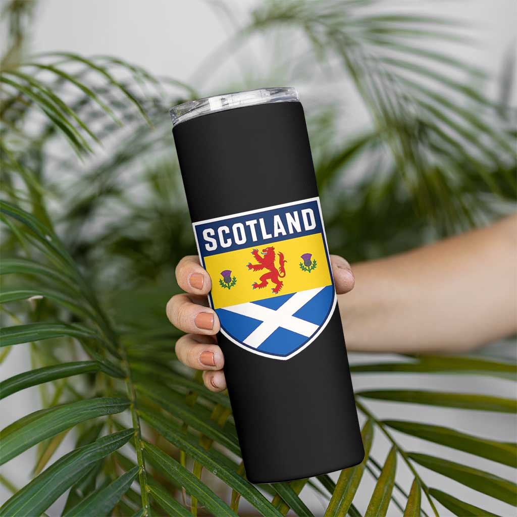 Scottish Rampant Lion Scotland Coat of Arms National Pride Skinny Tumbler