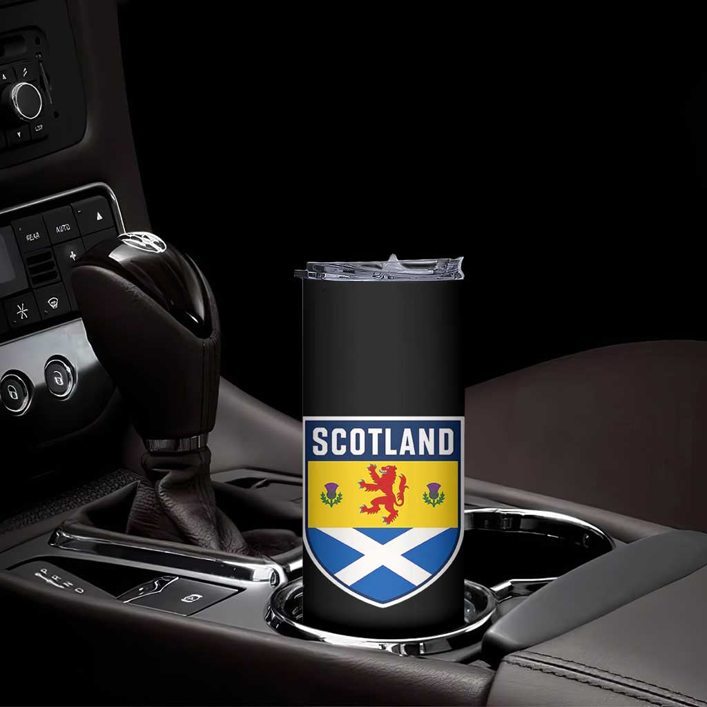 Scottish Rampant Lion Scotland Coat of Arms National Pride Skinny Tumbler