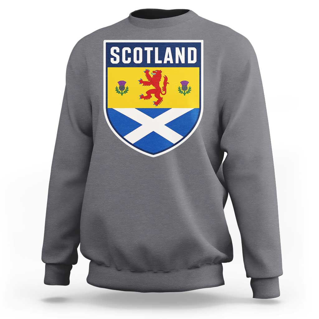 Scottish Rampant Lion Scotland Coat of Arms National Pride Sweatshirt