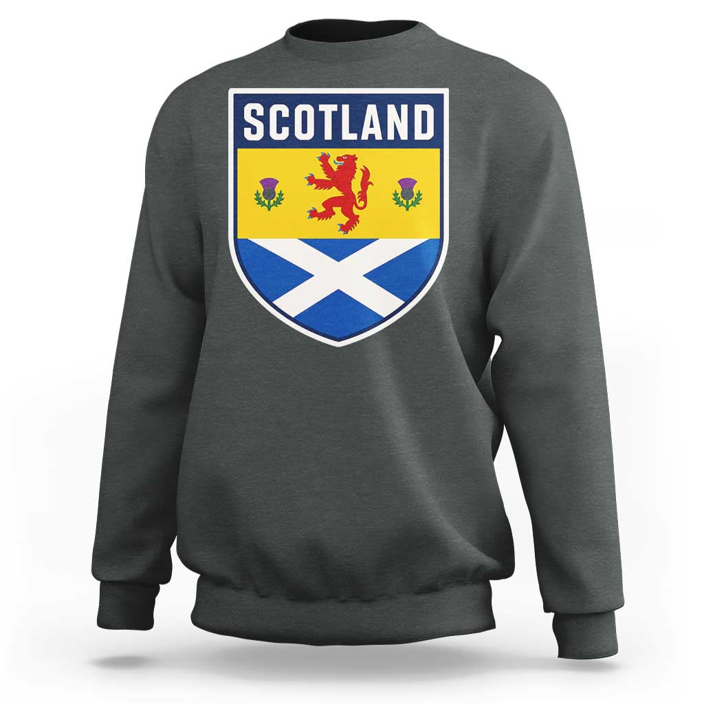 Scottish Rampant Lion Scotland Coat of Arms National Pride Sweatshirt