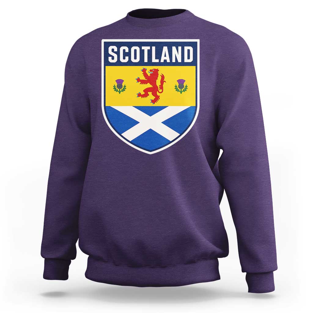 Scottish Rampant Lion Scotland Coat of Arms National Pride Sweatshirt