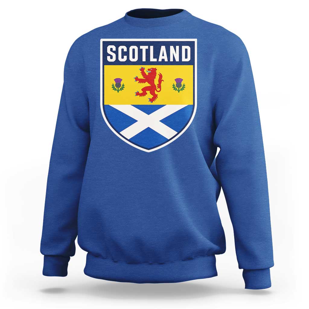 Scottish Rampant Lion Scotland Coat of Arms National Pride Sweatshirt