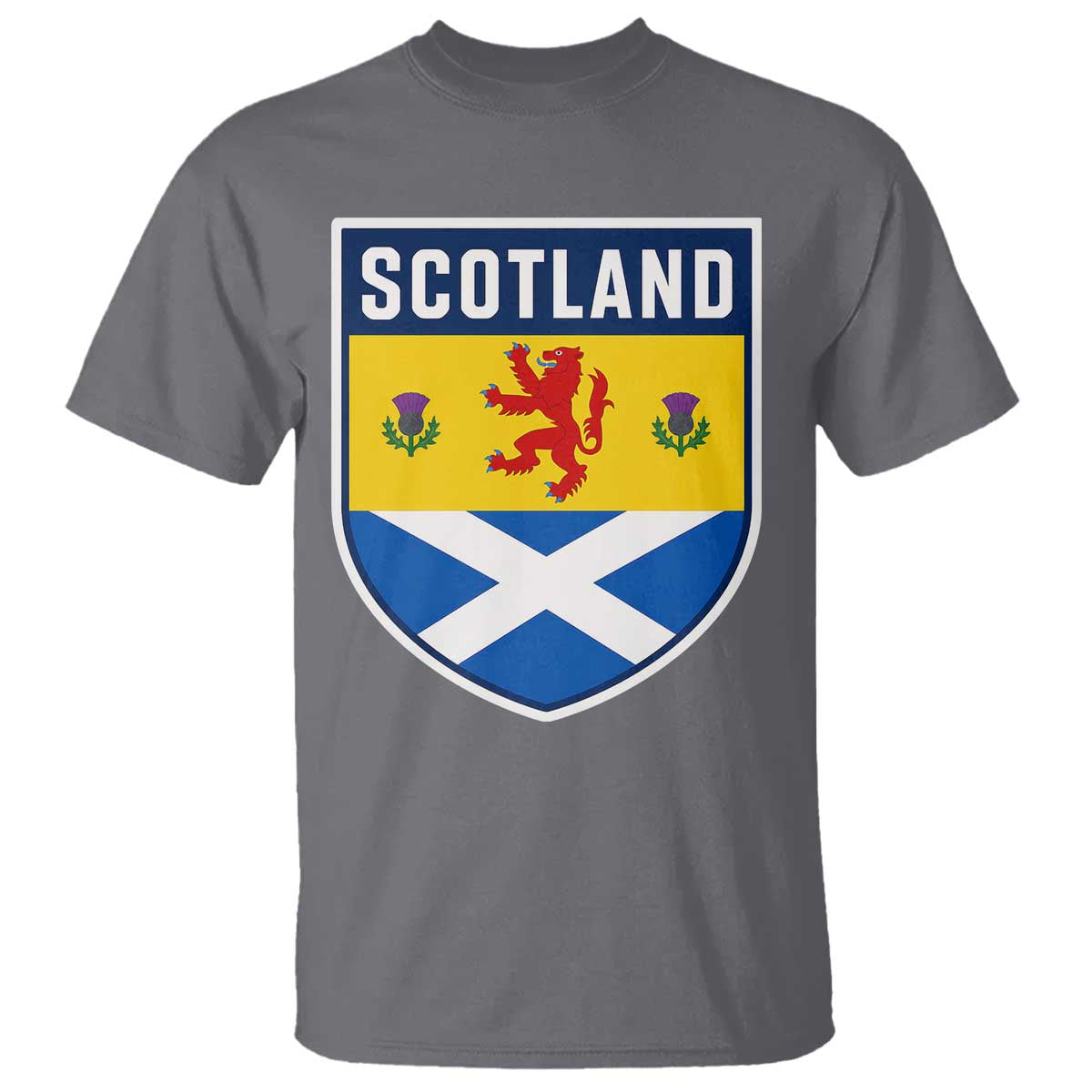Scottish Rampant Lion Scotland Coat of Arms National Pride T Shirt
