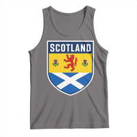 Scottish Rampant Lion Scotland Coat of Arms National Pride Tank Top