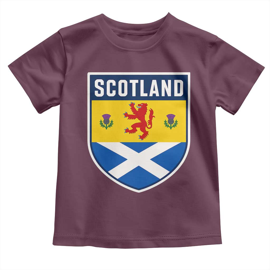 Scottish Rampant Lion Scotland Coat of Arms National Pride Toddler T Shirt
