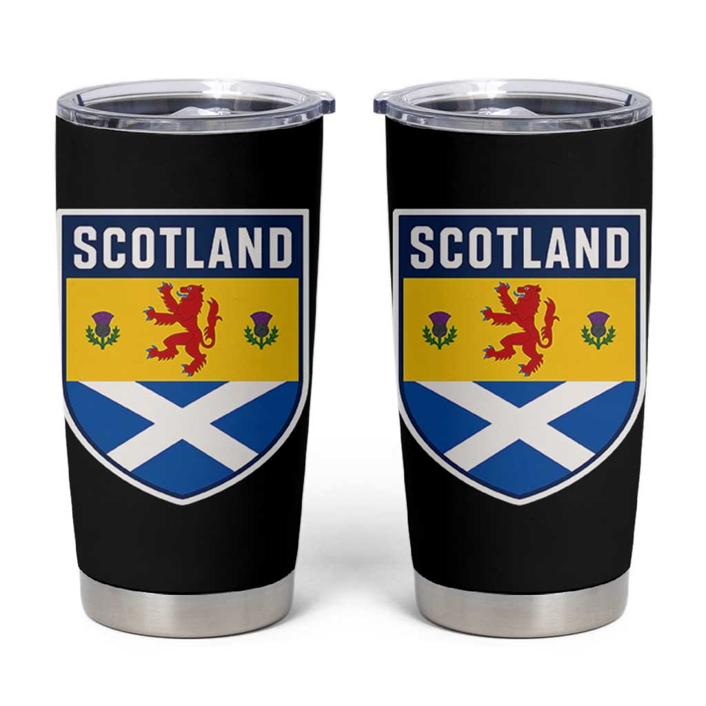 Scottish Rampant Lion Scotland Coat of Arms National Pride Tumbler Cup