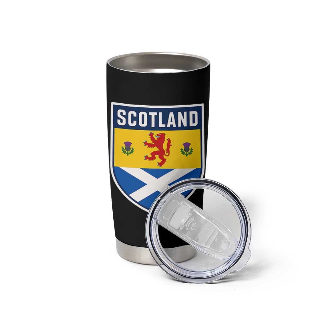 Scottish Rampant Lion Scotland Coat of Arms National Pride Tumbler Cup