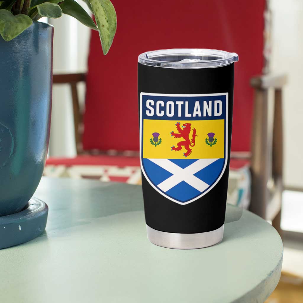 Scottish Rampant Lion Scotland Coat of Arms National Pride Tumbler Cup