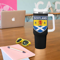 Scottish Rampant Lion Scotland Coat of Arms National Pride Tumbler With Handle