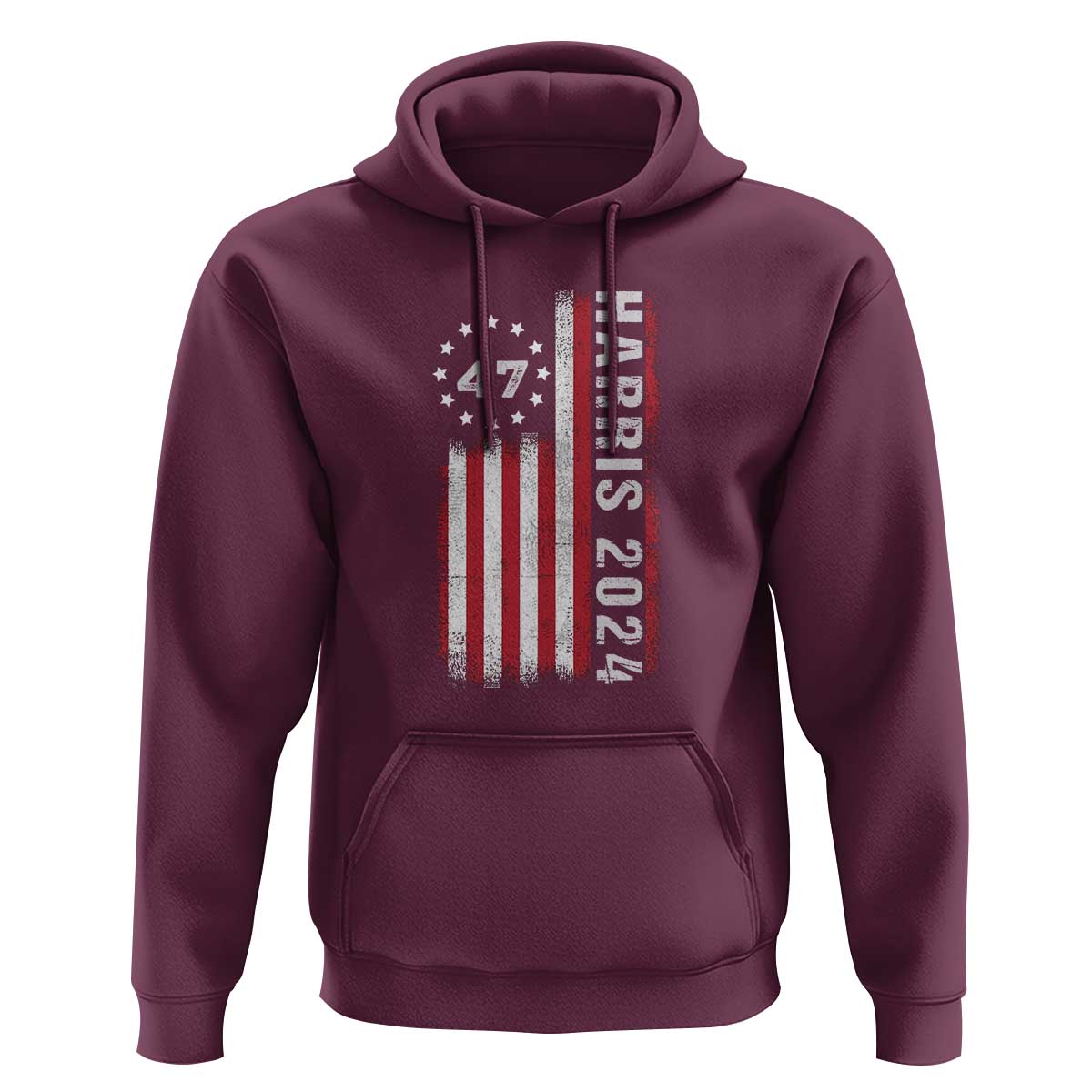 Harris 2024 Hoodie Betsy Ross Flag 47th President Star - Wonder Print Shop