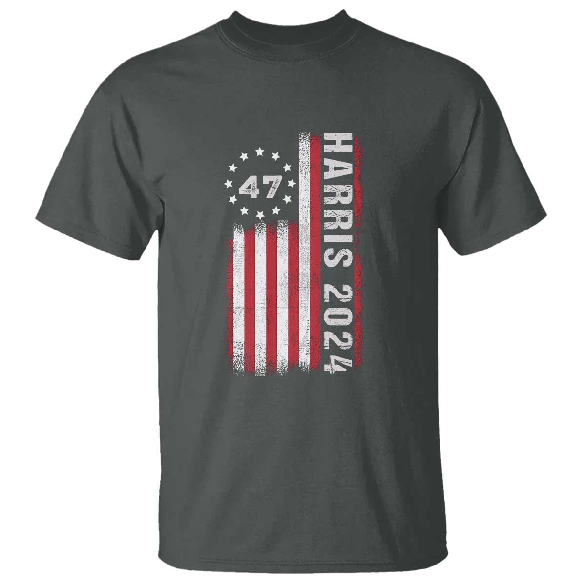 Harris 2024 T Shirt Betsy Ross Flag 47th President Star - Wonder Print Shop