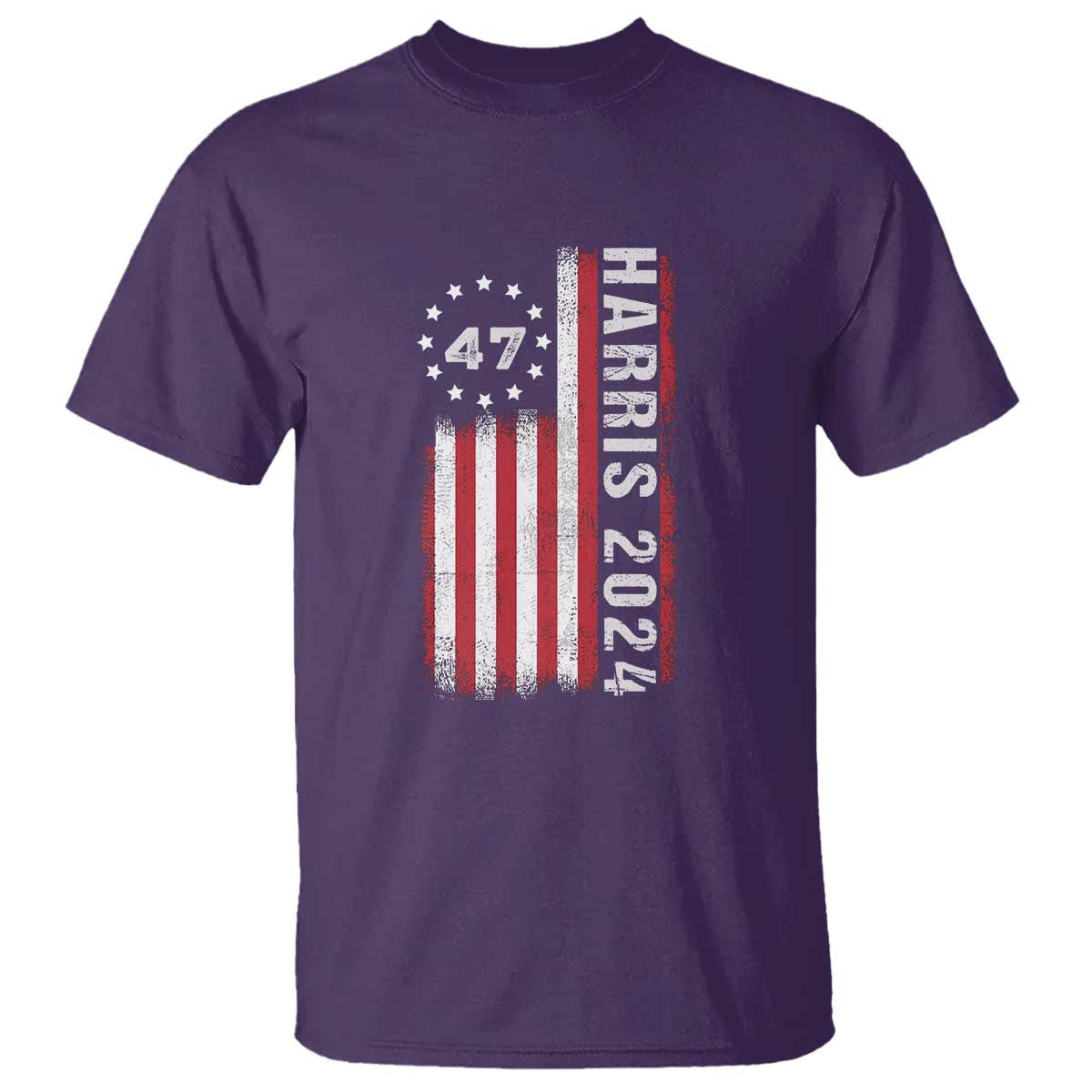 Harris 2024 T Shirt Betsy Ross Flag 47th President Star - Wonder Print Shop