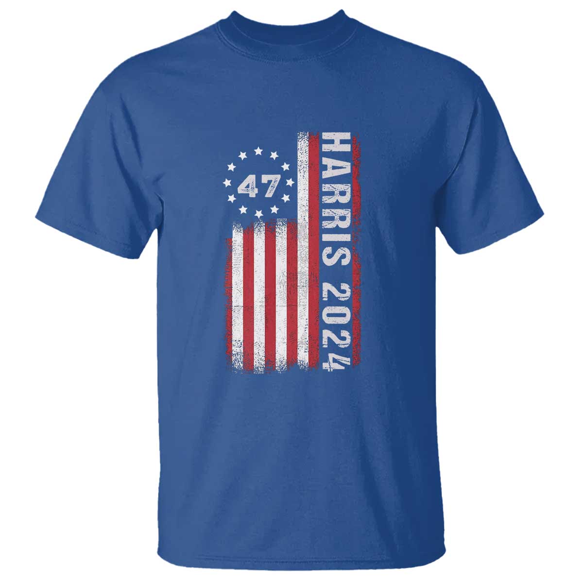 Harris 2024 T Shirt Betsy Ross Flag 47th President Star - Wonder Print Shop