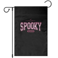 Funny Halloween Garden Flag It's Spooky Season Pink Pumpkin Cute Cat - Wonder Print Shop