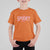 Funny Halloween T Shirt For Kid It's Spooky Season Pink Pumpkin Cute Cat - Wonder Print Shop