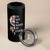 Native Americans 4 in 1 Can Cooler Tumbler I'm Not As White As I Look Vintage Wolf Dreamcatcher - Wonder Print Shop