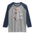 Native Americans Raglan Shirt I'm Not As White As I Look Vintage Wolf Dreamcatcher - Wonder Print Shop