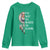 Native Americans Youth Sweatshirt I'm Not As White As I Look Vintage Wolf Dreamcatcher - Wonder Print Shop
