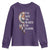 Native Americans Youth Sweatshirt I'm Not As White As I Look Vintage Wolf Dreamcatcher - Wonder Print Shop