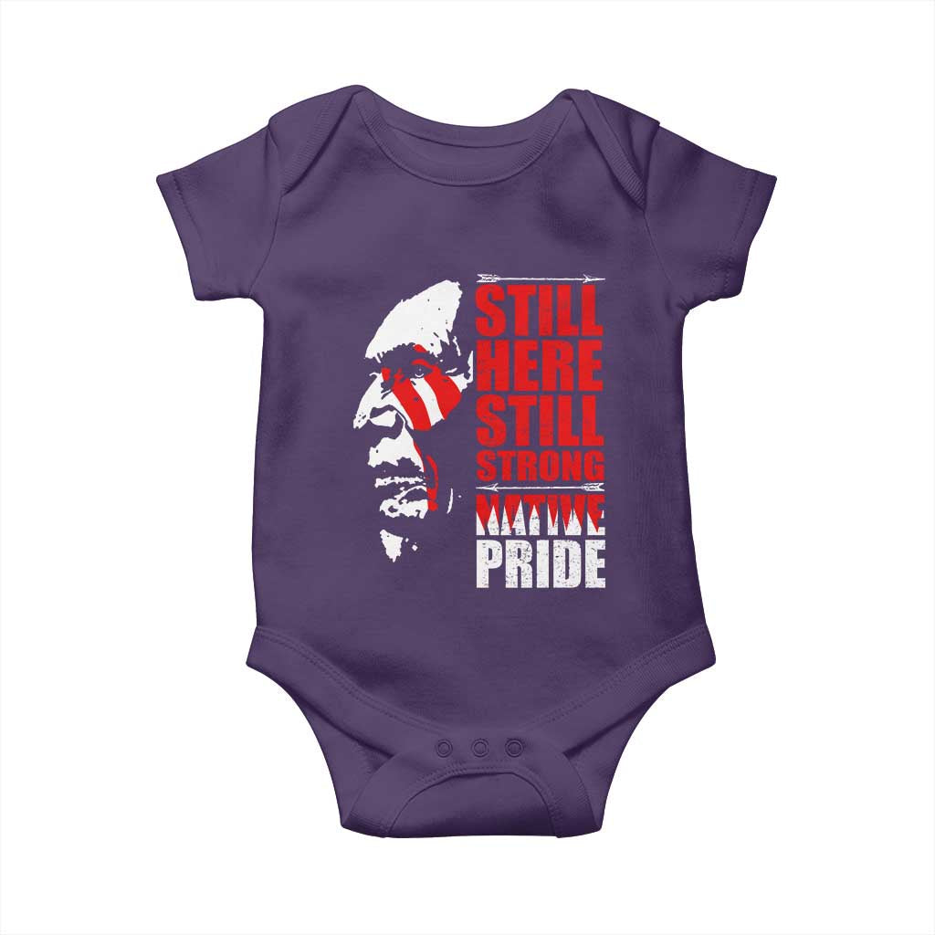 Native Americans Baby Onesie Still Here Still Strong Native Pride Tribes - Wonder Print Shop