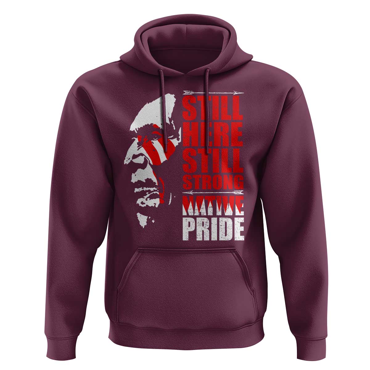 Native Americans Hoodie Still Here Still Strong Native Pride Tribes - Wonder Print Shop
