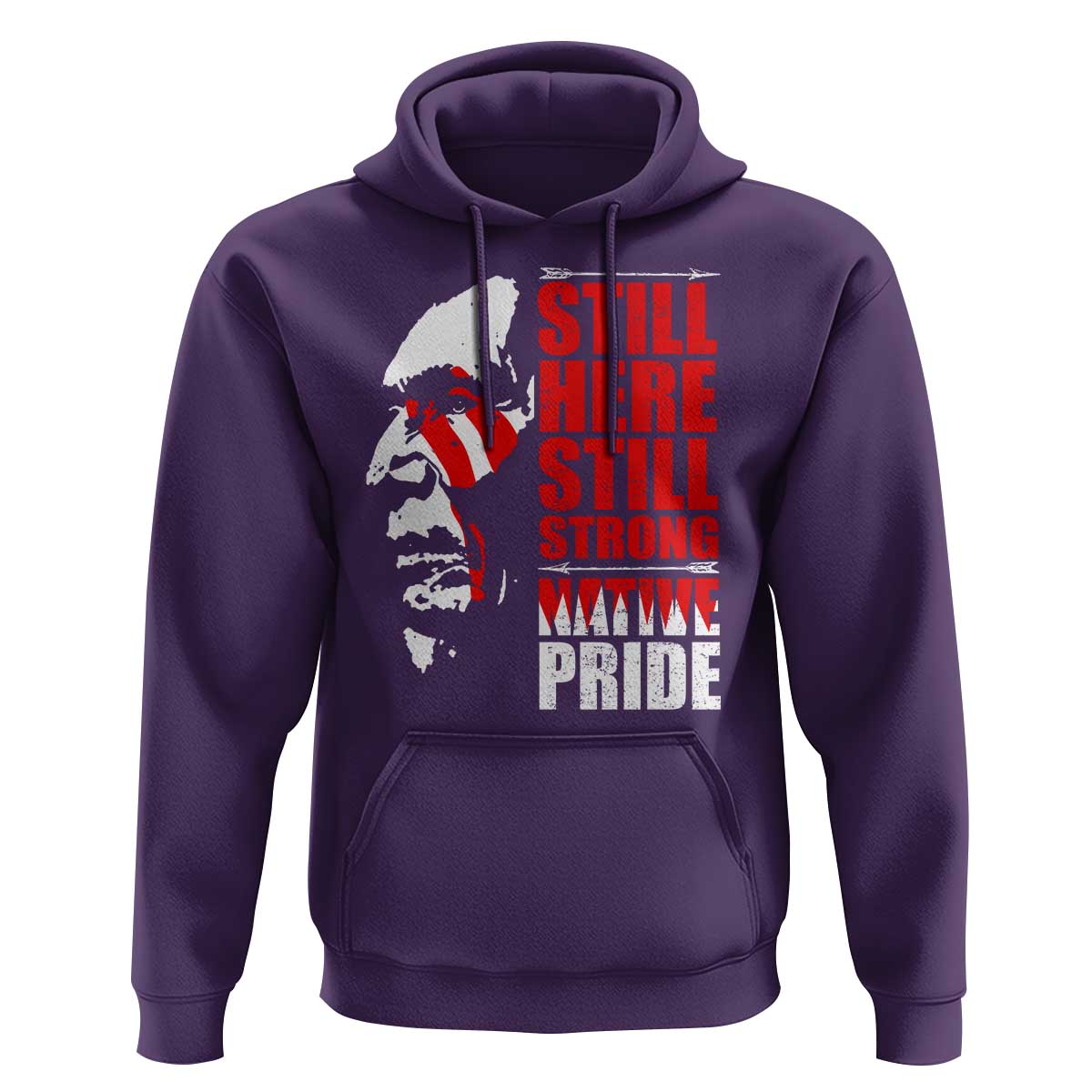 Native Americans Hoodie Still Here Still Strong Native Pride Tribes - Wonder Print Shop