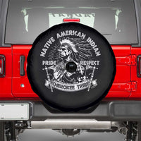 Cherokee Tribe Spare Tire Cover Native American Indian Pride Respect Axe - Wonder Print Shop
