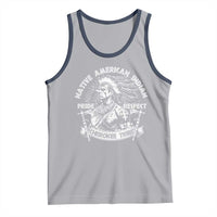 Cherokee Tribe Tank Top Native American Indian Pride Respect Axe - Wonder Print Shop