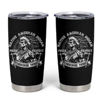 Cherokee Tribe Tumbler Cup Native American Indian Pride Respect Axe - Wonder Print Shop