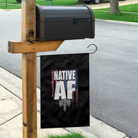 Native American Indian Garden Flag Native AF Indigenous Vintage Thunderbird - Wonder Print Shop