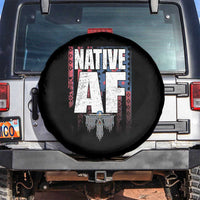 Native American Indian Spare Tire Cover Native AF Indigenous Vintage Thunderbird - Wonder Print Shop