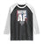 Native American Indian Raglan Shirt Native AF Indigenous Vintage Thunderbird - Wonder Print Shop