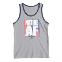 Native American Indian Tank Top Native AF Indigenous Vintage Thunderbird - Wonder Print Shop