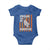 Native American Baby Onesie Proud To Be Native American Flag Tribal Prints Medicine Wheel - Wonder Print Shop